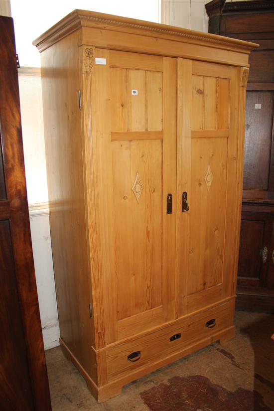 Pine wardrobe